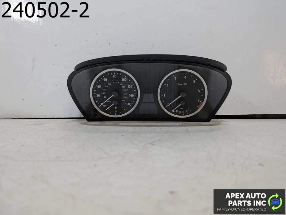 Cuadro de instrumentos medidor velocímetro BMW 530xi 2006 OEM 62119135251 Foto 1 de 4