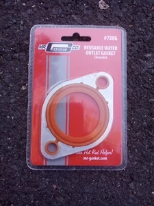 Mr Gasket Co #738G Reusable Water Outlet Gasket for Chevrolet NEW SEALED - Bild 1 von 3