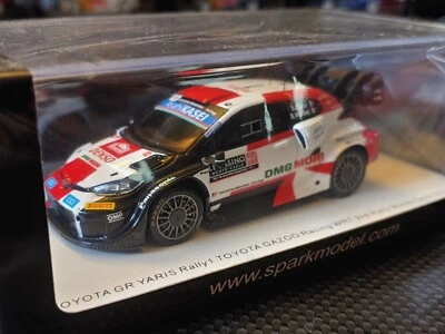 1x Spark S6990 TOYOTA YARIS Rally1 S. Ogier WINNER Rally MONTECARLO 2022 -1:43 - Immagine 1 di 4