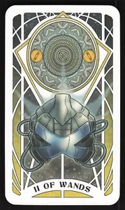 2023 Marvel Tarot Card By Lily McDonnell: Cerebro II of Wands - Picture 1 of 2