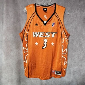 Autographed Adidas 2007 WNBA Phoenix Mercury DIANA TAURASI 3 All Star Jersey L - Picture 1 of 10