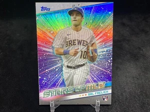 SAL FRELICH 2024 TOPPS SERIES 1 #SMLB-12 STARS OF THE MLB RC INSERT / BREWERS - Picture 1 of 2