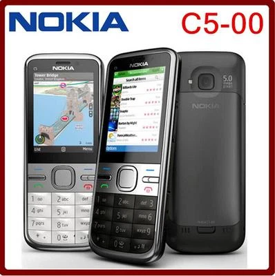 C5 Nokia C5-00 3MP Bar Style 3G WCDMA Dual 3.15MP Camera Bluetooth Long Stand-by - Image 1 of 4