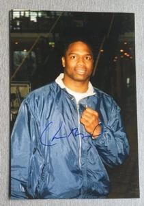 CHRIS BYRD Schwergewichts-Weltmeister Boxen/OS 1992/2. signed Foto 10x15 - Picture 1 of 1
