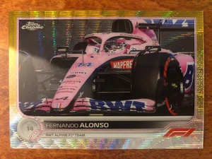 2022 Topps Chrome Formula 1 F1 Fernando Alonso Gold /50 #15 - Picture 1 of 2