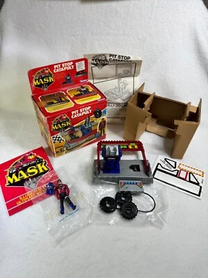 M.A.S.K. MASCARA Kenner Pit Stop Catapulta con Sly Rax 100% Completa con Caja Original! Foto 1 de 4