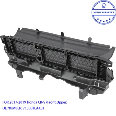  Grill Shutter W/ Motor For 2017-2019 Honda CRV CR-V Front Radiator Upper Active Foto 1 de 4