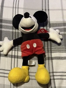 Disney Store Exclusive Mickey Mouse White Face Soft Plush Toy With Tags - Picture 1 of 5
