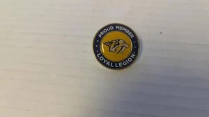 Nashville Predators NHL pin- Proud Member, Loyal Legion - Picture 1 of 1