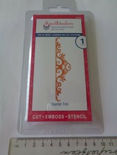 Spellbinders Shapeabilities Flourish Trim ~ Craft Cutting Die