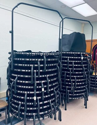 Trampolín Jumpsport modelo #570/570I Pro con barra de equilibrio acoplable, $360 Foto 1 de 4