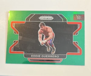 2022 Panini Prizm WWE Green SP Prizm Eddie Guerrero #77 Wrestling Top Rope - Picture 1 of 2