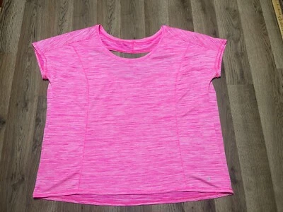 Camisa Xersion, Para Mujer Talla XXL, Rosa, Manga Corta, Corte Espalda Foto 1 de 4