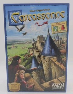 Carcassonne Board Game Klaus-Jurgen Wrede Z-Man Games 2016 Strategy - Picture 1 of 7
