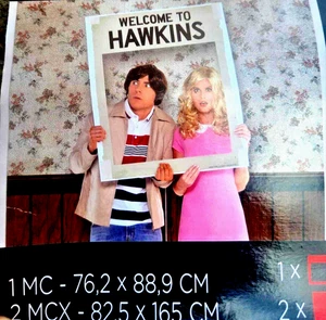 Netflix Stranger Things Foto Telón de fondo y bola del alfabeto Bienvenido a Hawkins - Imagen 1 de 9