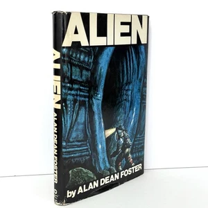 ALIEN by Alan Dean Foster 1979 Warner Books Edition, HCDJ SCI-FI/HORROR VTG - Foto 1 di 11