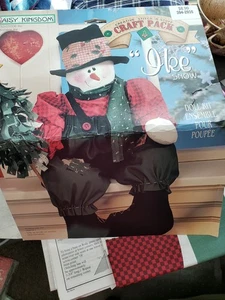 Kit bambola neve Daisy Kingdom Ike 1997 24" - Foto 1 di 2