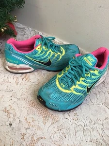 Nike Air Max Torch 4 Womens Size 7.5 - Green Pink Running Shoe 343851-376 - Picture 1 of 8