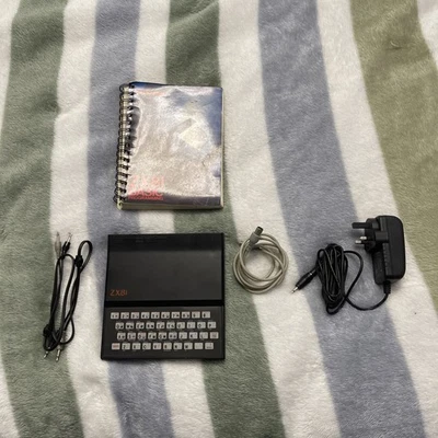Faulty Sinclair ZX81 Computer spares repair with modern power supply free post - Image 1 of 4