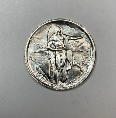 1926-S Oregon Commemorative Half Dollar Lustrous BU++ Low Mintage - Image 1 of 2