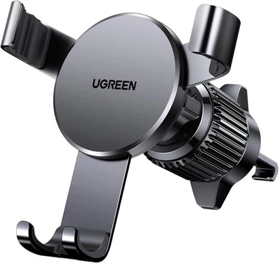 UGREEN Car Phone Holder Air Vent, Universal Gravity Car Phone Mount Aluminum - Image 1 of 4