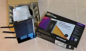 Netgear Wifi Range Extender DualBand NIghthawk Wireless-AC 1900 a 2.4GHz e 5GHz - Foto 1 di 2