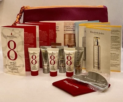 Elizabeth Arden 10 piezas Retinol + HPR + Prevage + HydraPlay + Gua Sha Lote de herramientas y bolsa Foto 1 de 4
