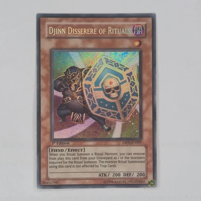 Djinn Disserere of Rituals ABPF-EN087 Absolute Powerforce Secret Rare 1st Ed - Image 1 of 3