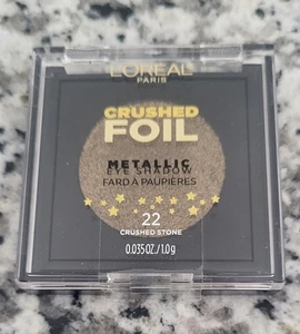 NEW Loreal Metallic Eyeshadow Crushed Foil in the color Crushed Stone #22 - Picture 1 of 1