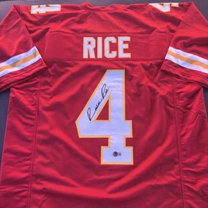 Rashee Rice Autographed Signed Chiefs XL Custom Jersey-Beckett Witnessed - Picture 1 of 7