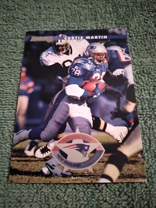 1996 Donruss Football #162 New England Patriots Running Back Curtis Martin Nr Mt - Picture 1 of 1