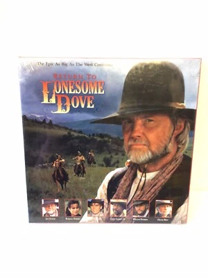 RETURN TO LONESOME DOVE 3-Laserdisc LD BOXED SET SEALED JON VOIGHT! No Scratches Foto 1 de 2