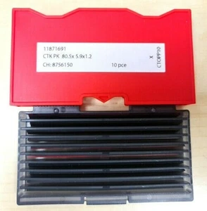 Planer Blades Ceratizit 80.5x5.9x1.2mm Tungsten Carbide - 10 PACK High Quality - Picture 1 of 3
