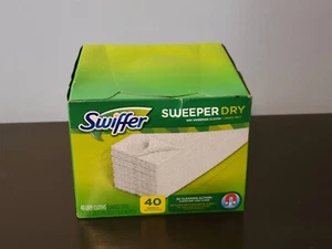 Swiffer Kehrmaschine Trockentuch Nachfüllpack Boden Wischen & Reinigen 40 Stück (NEU) PSJ - Bild 1 von 4