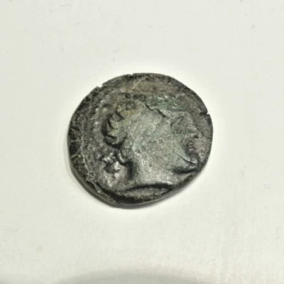 MACÉDOINE - ROYAUME DE MACÉDOINE - ALEXANDRE III LE GRAND Demi-unité de bronze, - Photo 1/2