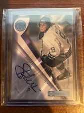 2001-02 Upper Deck CHL Prospects Game Used Edition Stephen Weiss Rookie Auto RC