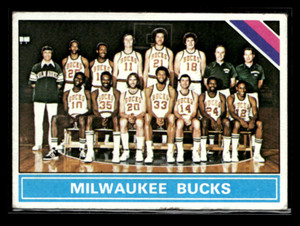 1975 Topps #213 Milwaukee Bucks TC