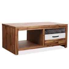 Coffee Table Solid Acacia Wood 35.4"x19.7"x14.8" vidaXL