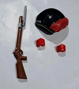 PLAYMOBIL LOTE PARA SOLDADO , RIFLE , SOMBRERO Y MUÑEQUERAS - 2/12/20 - Imagen 1 de 1