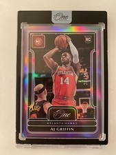 2022-23 Panini One And One Basketball Aj Griffin Rookie 20/25 Purple