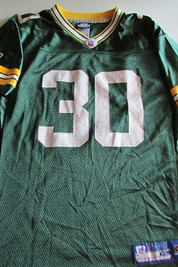Youth XL (18-20) NFL Green Bay Packers #30 Ahman GREEN Jersey Shirt By Reebok - Picture 1 of 5