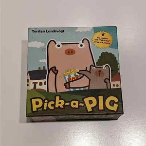Pick-a-Pig Family Party Birthday Sleepover Card Game - Ages 8+, 1 – 5 Players - Picture 1 of 10