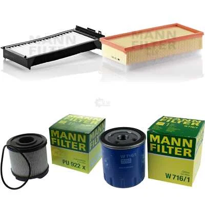 MANN-FILTER Inspektionspaket Filtersatz für Citroën C5 I Break 2.2 HDi 2.0 - Bild 1 von 4