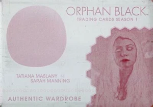 Orphan Black Season 1 Magenta Wardrobe Card Printing Plate M05 - Picture 1 of 1