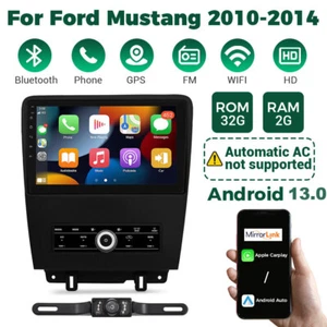For 2010-2014 Ford Mustang Car Stereo Radio 10.1'' Android 13.0 GPS Navi CarPlay - Bild 1 von 12