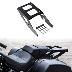 Gloss Black Mounting Rack Fit For Harley Softail Sport Glide FLSB 2018-2025 2019 - Picture 1 of 12