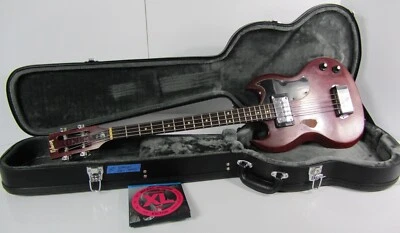 Gibson EB-0 BASS Guitar with Very Rare Slotted Headstock 1969 - Cherry - Image 1 of 4