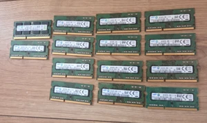 Job Lot 14 x 4gb Samsung 2Rx8 PC3L-12800S DDR3L-1600 sdram - Afbeelding 1 van 2