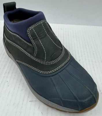 L.L. Botas Bean Kids Talla 6 Azul Marino Punta Redonda Informales Tirar al Tobillo Pato Botas Foto 1 de 4