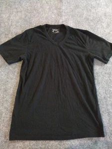 Perry Ellis Portfolio Size Medium Black Men's T-shirt V neck  - Picture 1 of 8